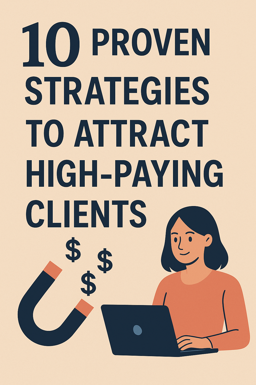 10 proven strategies to attract high-paying clients as a virtual assistant – featured image for The VA Rise blog